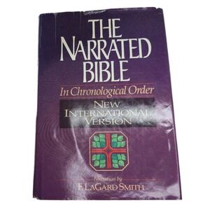 Narrated Bible in Chronological Order by F. LaGard Smith (1984, Hardcover)- Good